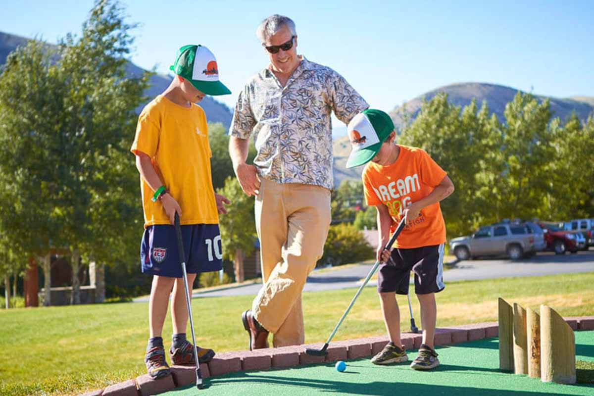 Snow King - Mini Golf Jackson Hole Golfing